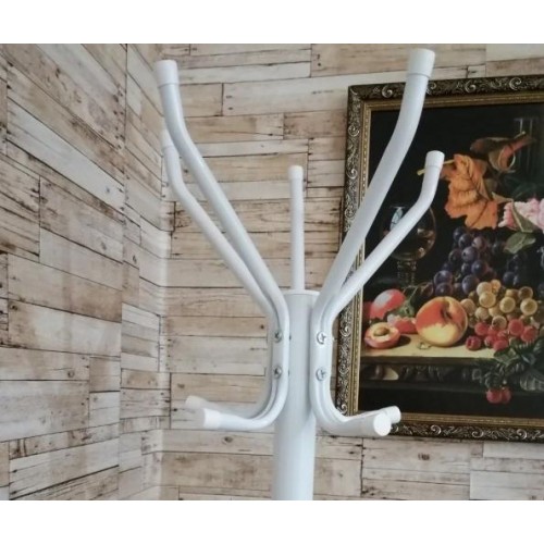 Стійка вішалка для одягу Підлогова Кактус Vivendi Білий 180 х 35 х 35 см Стійка вішалка для одягу Підлогова Кактус Vivendi Білий 180 х 35 х 35 см