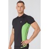 Футболка Radical Fury Duo SS XXL Чорно-зелена (r0580)
