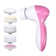 Масажер для обличчя Beauty Care Massager AE-8782 5 in 1 Білий/рожевий (np2_0929)