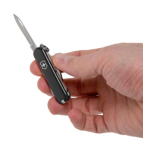 Складаний ніж Victorinox Rambler 58 мм 10 функцій Чорний (0.6363.3) Складаний ніж Victorinox Rambler 58 мм 10 функцій Чорний (0.6363.3)