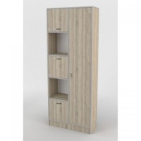Шафа-Пенал Тиса Мебель ШС-812 Дуб сонома 205x35x80 см Шафа-Пенал Тиса Мебель ШС-812 Дуб сонома 205x35x80 см