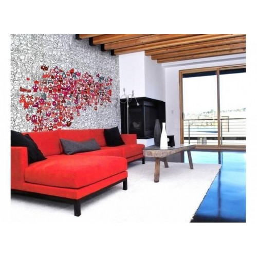 Шпалери - розмальовки Pasportu Чудики 60х100см 201-19812637 Шпалери - розмальовки Pasportu Чудики 60х100см 201-19812637