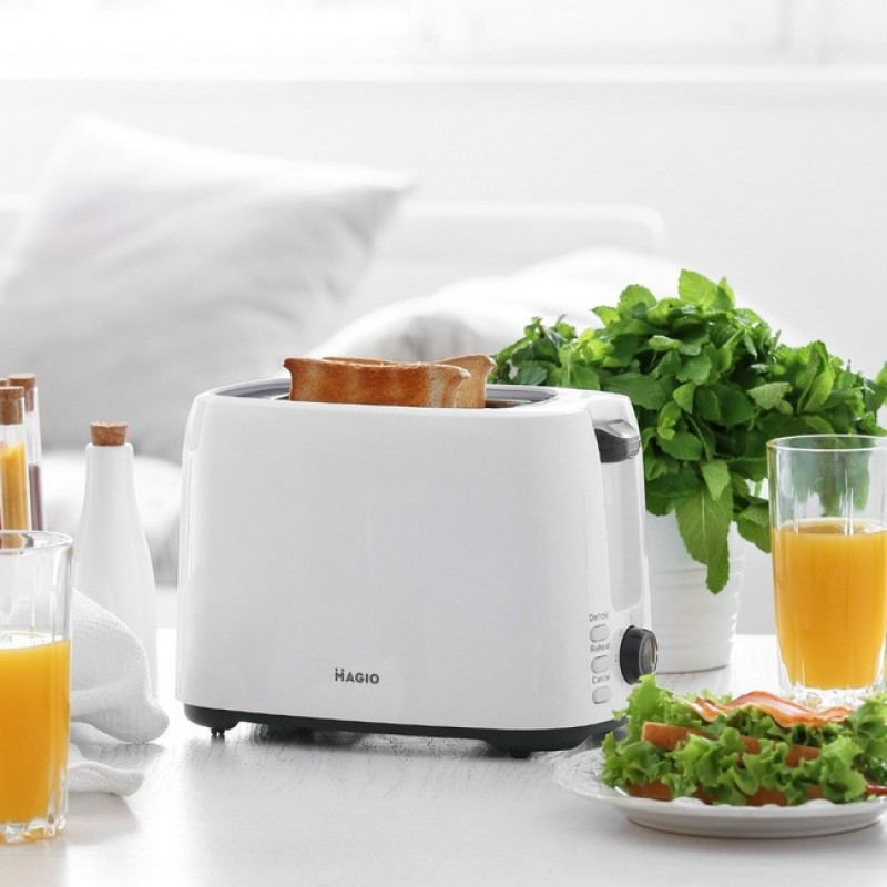 Тостер для хліба MAGIO МG-278 White