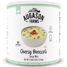 Сирний суп із броколі сублімований з великим терміном придатності 10 років Augason Farms, 33 порції