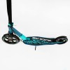 Двоколісний складаний самокат Best Scooter 100 кг Black and turquoise (113199)