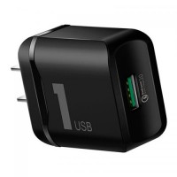 Універсальний зарядний пристрій Rock QC3.0 Quick Charge 18W Black (600193161) Універсальний зарядний пристрій Rock QC3.0 Quick Charge 18W Black (600193161)