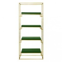 Стелаж для зберігання в стилі Loft NS-1869 1880x800x300 мм Золотой Стелаж для зберігання в стилі Loft NS-1869 1880x800x300 мм Золотой