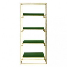 Стелаж для зберігання в стилі Loft NS-1869 1880x800x300 мм Золотой