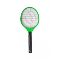 Електрична мухобойка Mosquito Rechargeable hitting Swatter Чорно-зелений