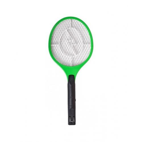 Електрична мухобойка Mosquito Rechargeable hitting Swatter Чорно-зелений Електрична мухобойка Mosquito Rechargeable hitting Swatter Чорно-зелений