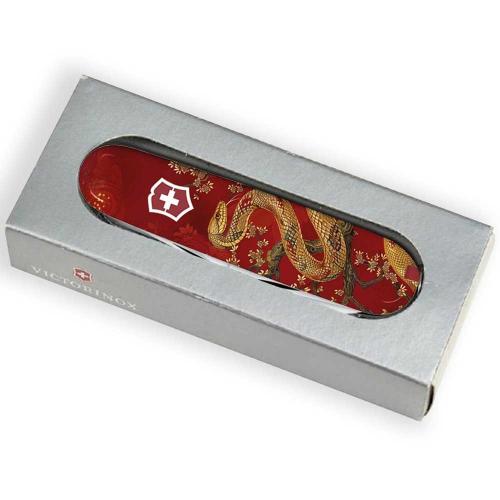Складаний ніж Victorinox Spartan Zodiac Золота змія 9.1 см Різнокольоровий (1.3603_Z4200pk) Складаний ніж Victorinox Spartan Zodiac Золота змія 9.1 см Різнокольоровий (1.3603_Z4200pk)