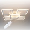 Стельова LED люстра світлодіодний світильник Sunlight білий 5331/4+1