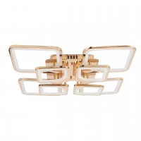 Стельова LED люстра Sunlight 5631/4+4 Gold