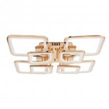 Стельова LED люстра Sunlight 5631/4+4 Gold