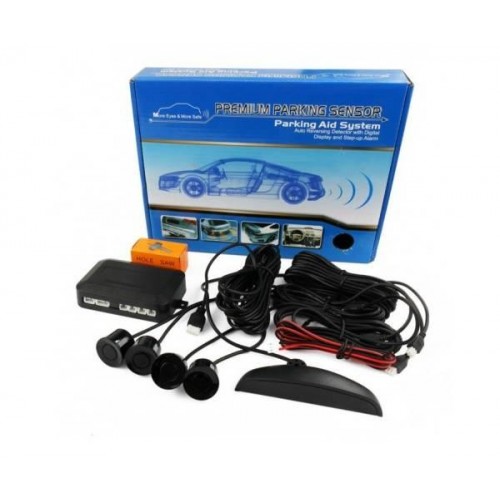 Парктронік, паркувальний радар PS-201 LED дисплей Чорний