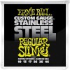 Струни для електрогітари 6 шт Ernie Ball 2246 Regular Slinky Stainless Steel 10/46