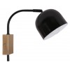 Бра Candellux Rupi 27x22 см Чорно-коричневий (21-76687)