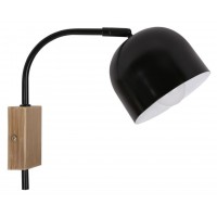 Бра Candellux Rupi 27x22 см Чорно-коричневий (21-76687)