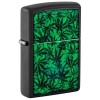 Запальничка бензинова Zippo Cannabis Design Black Light (48736)