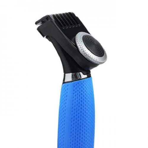 Тример для бороди та вусів акумуляторний Breetex BR-204W Blue/Black N
