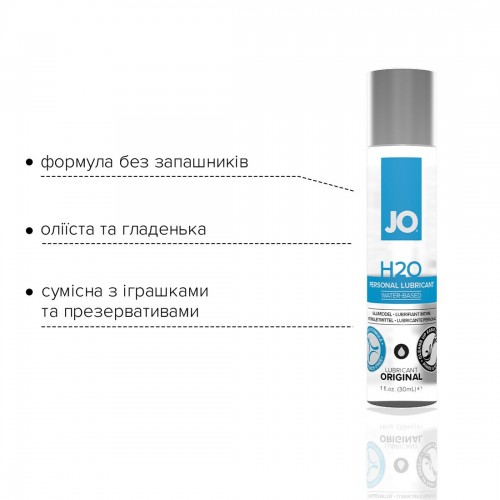 Лубрикант на водній основі System JO H2O 30 мл (SO1446) в інтернет супермаркеті PbayMarket!