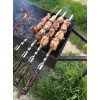 Шампура з дерев'яною ручкою Gorillas BBQ Кільце SKK72 40 см 4 шт (5455)
