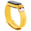 Ремінець Cartoon Strap для Xiaomi Mi Band 5/6 Yellow Fox
