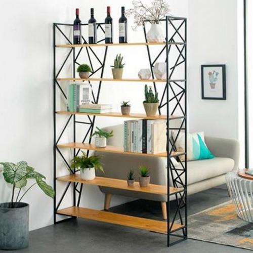 Стелаж GoodsMetall у стилі Лофт 2100х1400х400 СТЖ1442 Стелаж GoodsMetall у стилі Лофт 2100х1400х400 СТЖ1442