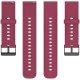 Ремінець силіконовий для годинника універсальний BeWatch HW 22 мм Фіолетовий