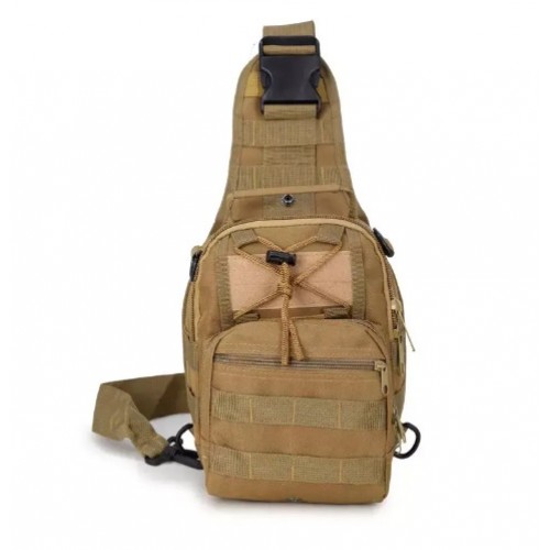 Сумка тактична No Brand 27x20x15 см Хакі (1713882330) Сумка тактична No Brand 27x20x15 см Хакі (1713882330)