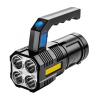 Ліхтар акумуляторний RIAS Multi Fuction Portable Lamp Вологостійкий Black (3_02503)