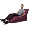 Крісло Мішок Лежак Оксфорд 80х125 Студія Комфорту Бордовий