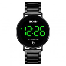 Наручний чоловічий годинник Skmei Light 1550 Чорний