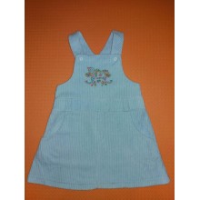 Сарафан комбінезон сукня для дівчинки Mine 80 см Блакитний (Ю106)