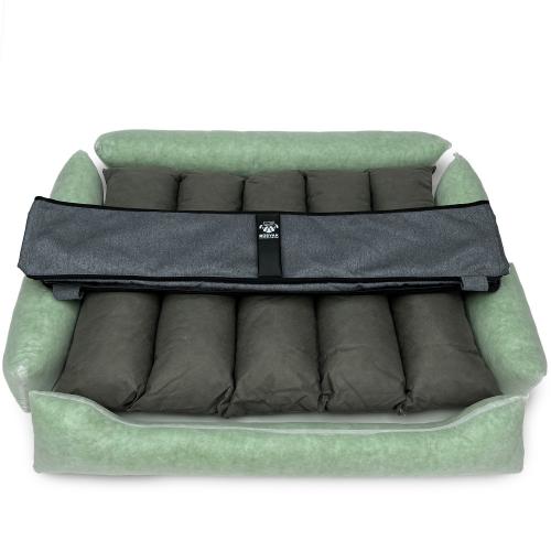 Лежак ліжко для собак всіх порід EGO Bosyak Рогожка XL 105x80 Сірий (спальне місце для великих собак) Лежак ліжко для собак всіх порід EGO Bosyak Рогожка XL 105x80 Сірий (спальне місце для великих собак)