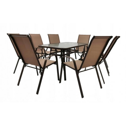 Стіл садовий Kontrast MAJORKA BROWN 120*70*70 см Стіл садовий Kontrast MAJORKA BROWN 120*70*70 см