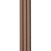 Декоративна стінова рейка Sticker Wall PS 2900x120x12 мм Коричневий (SW-00001739)