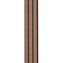 Декоративна стінова рейка Sticker Wall PS 2900x120x12 мм Коричневий (SW-00001739)