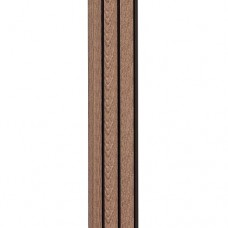 Декоративна стінова рейка Sticker Wall PS 2900x120x12 мм Коричневий (SW-00001739)