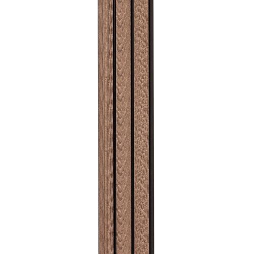 Декоративна стінова рейка Sticker Wall PS 2900x120x12 мм Коричневий (SW-00001739) Декоративна стінова рейка Sticker Wall PS 2900x120x12 мм Коричневий (SW-00001739)