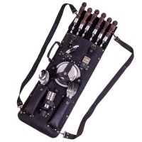 Набір шампурів Gorillas BBQ Грінго у шкіряному чохлі Набір шампурів Gorillas BBQ Грінго у шкіряному чохлі