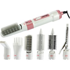 Фен-браш для укладання волосся Gemei GM-4836 1200W Рожевий (2104618631)