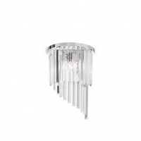 Кришталеве бра Ideal Lux Carlton 30x45 см Прозорий (id168913)