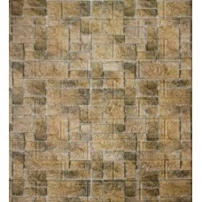 Самоклеюча декоративна 3D панель Loft Expert Цегла пустеля 700x770x5 мм Коричневий (624)