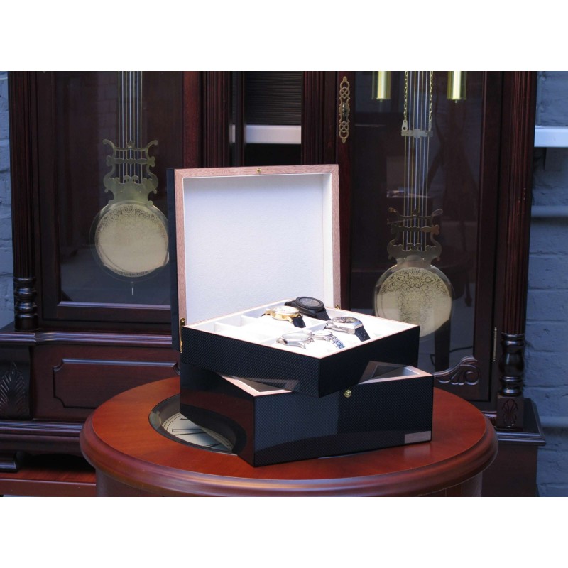 Шкатулка для зберігання годинників Salvadore WB/5598/8.CBN Сірий