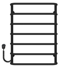 Рушникосушарка електрична Стандарт П7 500х700 Deffi Чорний EF16 (D.SS.70.50.7.E.B.L.5)