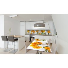 Наклейка вінілова на стіл Zatarga «Жовті Соняшники» 650х1200 мм Z180567/1st