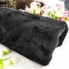 Плед шаль Lesko 100*65 Black ковдру з підігрівом usb від повербанку