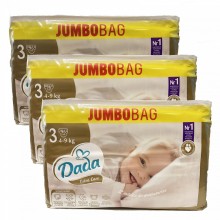 Підгузки Dada Extra Care Jumbo Bag 3 MIDI 4-9 кг 288 шт