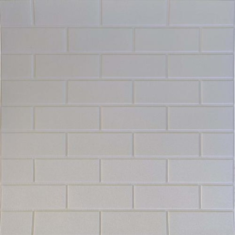 Самоклеюча декоративна 3D панель 3D mіх 2106-4 Санторіні 700x770x4 мм